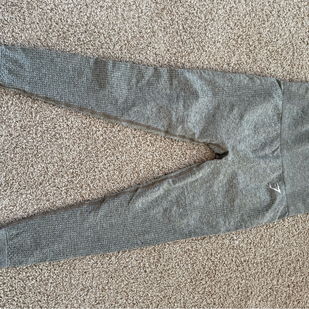 Gymshark Heather Green Leggings
